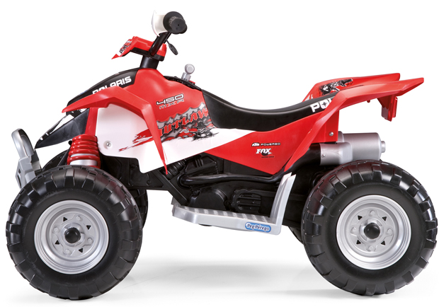 ATV copii cu baterie reincarcabila Polaris Outlaw 12V, PegPerego